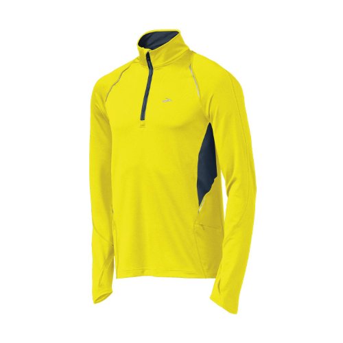 Brooks Men's Nightlife Infiniti 1/2 Zip Jacket, Nightlife, Large