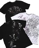 Marc Ecko - Marc Ecko Cut & Sew Samurais Revenge, Gladiator Jumble, & Hell Met Tees