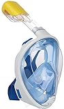 Abyss(アビス) フリーブリーズAbyssシュノーケルマスク ブルー L/XLサイズ 男性用/大人用