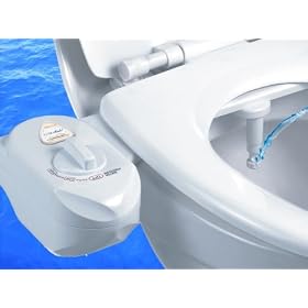 Luxe Bidet MB110 Fresh Water Spray Non-Electric Mechanical Bidet Toilet Seat Attachment