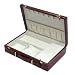 Classic Burgundy Jewelry Valet Organizer