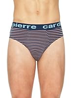 Pierre Cardin Pack x 2 Slips (Azul Marino / Gris)