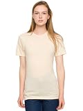American Apparel Women's Unisex Poly-Cotton Short Sleeve Crew Neck XX-Large-Crème