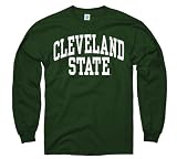 Cleveland State Vikings Dark Green Arch Long Sleeve T-Shirt