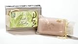 Baby Keepsake: Asian Leaf Motif Personalized Fresh Linen Scented Soap Bar - Unassembl (Set of 20)