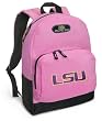 LSU Tigers Backpack Pink LSU for Travel, Daypack CUTE School Bags Best Unique Cute Gifts for Girls, Students Ladies -