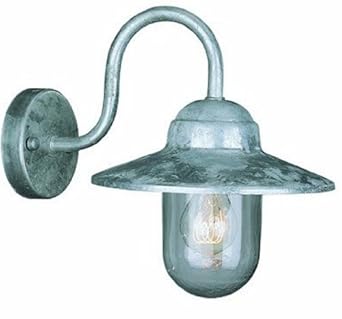 Massive 01652/01/18 Wandlaterne Copenhagen, Zink-Optik: Amazon.de