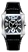 Police Gents Soho Black Leather Strap with Black Dial Watch