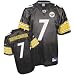 Ben Roethlisberger Jersey: Reebok Black Replica #7 Pittsburgh Steelers Jersey - X-Large