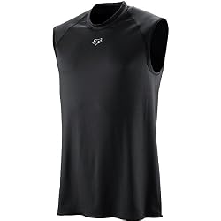 Fox Racing Sleeveless Base Layer Men's Undergarment MX Motorcycle Body Armor - Black