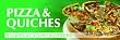 Pizza & Quiches: Handy Recipe Collection to Store or Hang in Your Kitchen