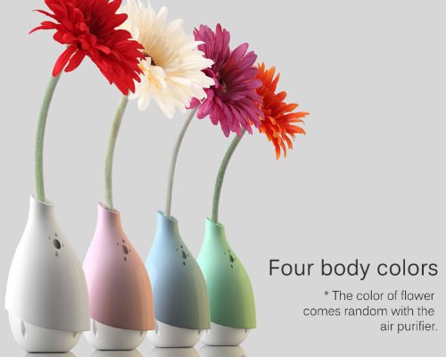 Pink Vase-shaped Aerobic negative ions air purifier Pink Vase-shaped Aerobic negative ions air purifier