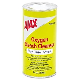 COLGATE PALMOLIVE, IPD. Oxygen Bleach Easy-Rinse Formula Cleanser, Calcite, No Chlorine, 14 oz., 48/CT