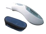 Express Trading ® NFRARED IR DIGITAL LCD EAR THERMOMETER BABY CHILD ADULT SAFE WITH COVER