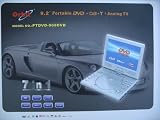 Feastronics Portable DVD Player with TV Tuner + 300 In-Built Games
