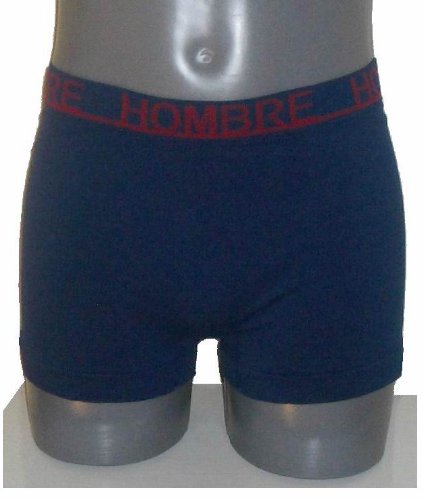 4 er Pack Herrenboxer-Retroshorts von Hombre, Microfaser.