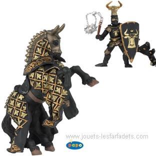 Childrens Toyshop  Toys : Horse of Knight Bull Black
