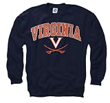 Virginia Cavaliers Navy Perennial II Crewneck Sweatshirt