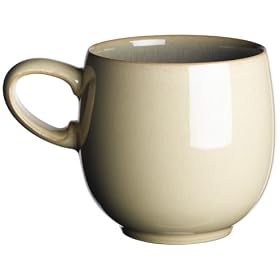Denby Fire Yellow Small Mug  8.5cm