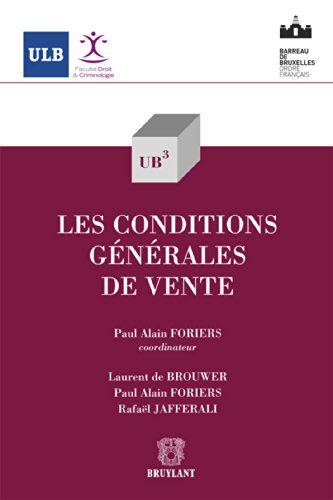 Les conditions générales de vente (UB3 t. 43) (French Edition)