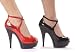 509-Porche Platform Peep Toe Pump With Crisscross Foot Strap High Heel Shoes