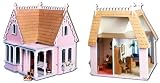 The Coventry Cottage Dollhouse Kit - Greenleaf