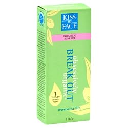 Kiss My Face Potent and Pure Break Out Botanical Acne Gel 1 oz