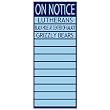The Colbert Report: You're On Notice Dry Erase Board