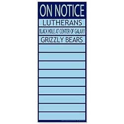 The Colbert Report: You're On Notice Dry Erase Board