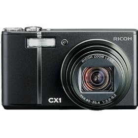 Ricoh CX1 Digital Camera - Black