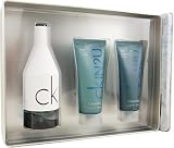 Calvin Klein CKIN2U For Him Gift Set Eau De Toilette Spray 100ml Aftershave Gel 100ml Body Wash 100ml
