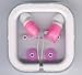 PIG pink NOVELTY MP3 HEADPHONE EAR bud ipod earbuds NEW