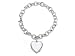 Sterling Silver 8 Heart Charm Bracelet LIFETIME WARRANTEE