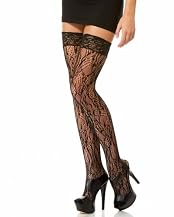 Lace Thigh High Tights