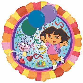 Dora the Explorer Foil Balloon