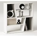REGAL DOTS wei� Standregal B�cherregal 85x85cm Schrank