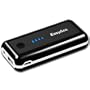 EasyAcc� 5600mAh Portable USB Externer Akku Pack f�r iPhone, Andorid Smartphone, Handy and MP3 GPS, 5V 1A, mit LED Taschenlampe, Farbe: schwarz