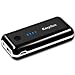 EasyAcc� 5600mAh Portable USB Externer Akku Pack f�r iPhone, Andorid Smartphone, Handy and MP3 GPS, 5V 1A, mit LED Taschenlampe, Farbe: schwarz