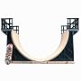 XS Xtreme Sports Fingerboard Skate HalfPipe