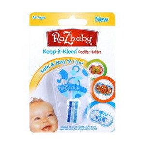 RaZbaby　ラズベビー　クリーンおしゃぶりホルダー　BOYS　【ブルー】[RAZ8] [Baby Product]