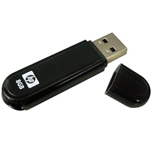 HP v100w 8 GB USB 2.0 Flash Drive P-FD8GBHP100-EF