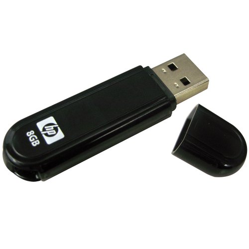 HP v100w 8 GB USB 2.0 Flash Drive P-FD8GBHP100-EF