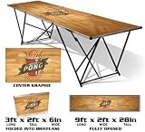 Official 9ft Pro Beer Pong Table From Get Bombed