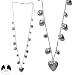 Sg Paris Collier Sautoir Femme Metal Argente