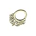 UMBRELLALABORATORY Tribal Organic Septum Nose-Ear-Lip Ring Earring Body Piercing Jewelry clicker w 144