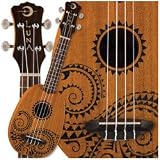 Luna Tattoo Pineapple 21 Inch Soprano Ukulele