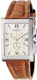 Gucci 8600 Series Brown Chronograph Mens Watch YA086308