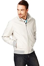 Blue Harbour Funnel Neck Soft Bomber Jacket with Stormwear™