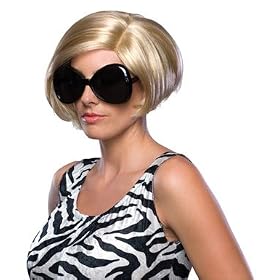 Victoria Beckham Blonde Short Wig for Halloween Costume