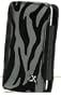 Premium Safari Zebra Designer Leather Pouch Case for iPhone 3G, 3GS iPod Touch (1st & 2nd Gen) - with Swivel Clip